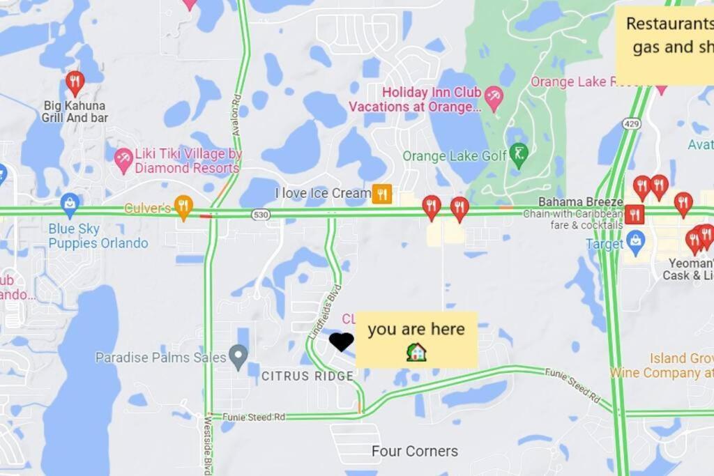 Vacation Home With Private Pool Near Disney World Kissimmee Extérieur photo